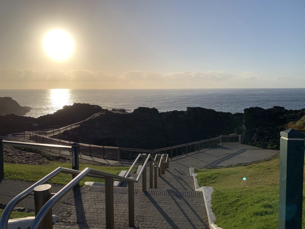Kiama Blowhole at Sunrise